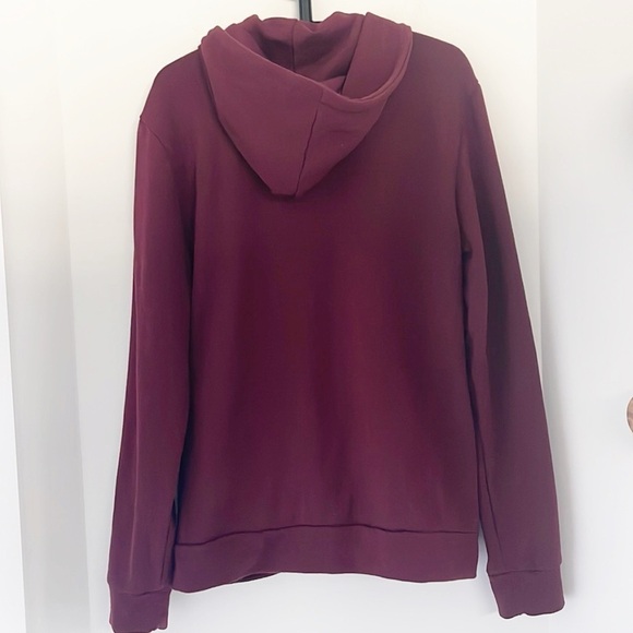 Frank & Oak Maroon Hoodie Size Extra Large - Picture 2 of 6
